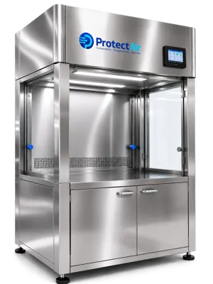 Cabine de Pesagem e Amostragem Compacta Protect Air